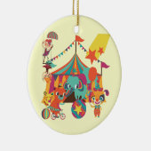 De Uitvoerders van het circus Keramisch Ornament (Rechts)