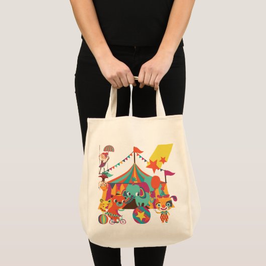 De Uitvoerders van het circus Tote Bag (Voorkant (product))