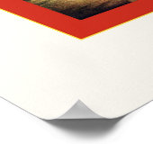 De uitvoerende ellefant ~ Circus Poster (Hoek)