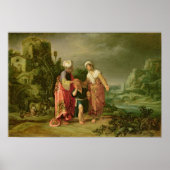 De uitzetting van Hagar, 1612 Poster (Voorkant)