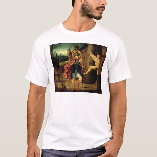 De uitzetting van Saint Roch uit Rome T-shirt (Voorkant)