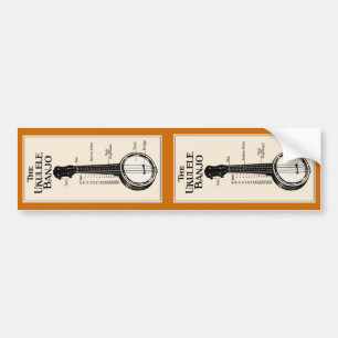 De Ukulele Banjo Stickers