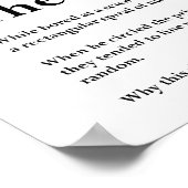 De ulam-priemgetal spiral poster (Hoek)