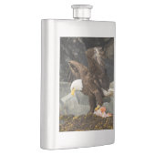 De ultieme Bald Eagle Heupfles (Rechts)