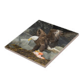 De ultieme Bald Eagle Tegeltje (Zijkant)