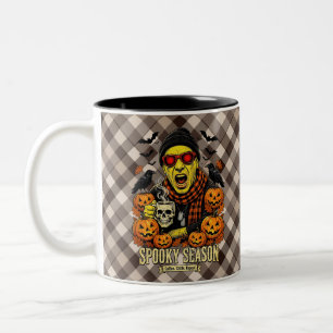 De ultieme griezelige seizoensmok voor horror koff tweekleurige koffiemok