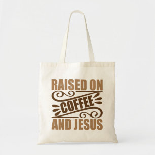 De ultieme koffie en jezus Canvas tas