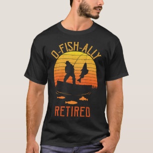 de ultieme kunst voor gepassioneerde vissers en ee t-shirt