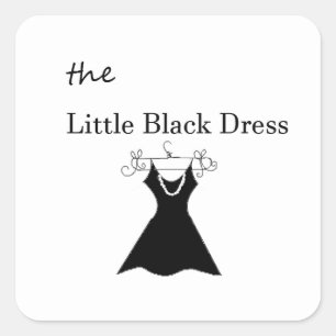 De ultieme LBD Vierkante Sticker