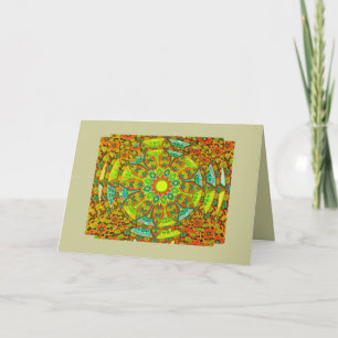 De ultieme Mandala Greeting Note Kaart