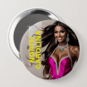 De ultieme Pageant Button (Voorkant /achterkant)