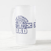 De ultieme pap Logo gear Matglas Bierpul (Voorkant links)