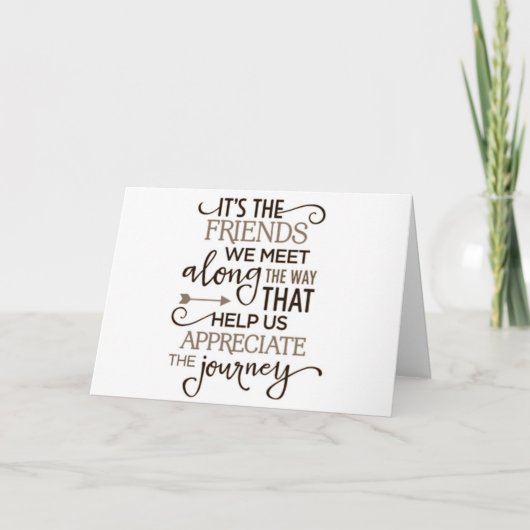 DE ULTIEME VERJAARDAG KAART VAN EEN VRIEND **** (Voorkant)