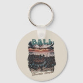 De Uluwatu-tempel van BALI Sleutelhanger (Achterkant)