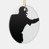 De Umpire Keramisch Ornament (Rechts)