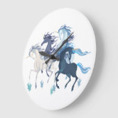 De Unicorns klok draaien (Hoek)