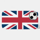 De Union Jack Britse Vlag Case-Mate iPhone Case (Achterkant (horizontaal))