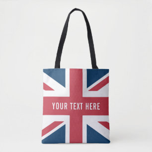 De Union Jack Britse vlag Draagtas