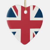 De Union Jack Britse Vlag Keramisch Ornament (Rechts)