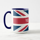 De Union Jack Britse Vlag Mok (Links)