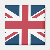 De Union Jack Britse Vlagmagneet Magneet (Voorkant)