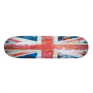 De Union Jack Skateboard