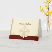 De universele Kaart van de Verjaardag van het (Gele Bloem)