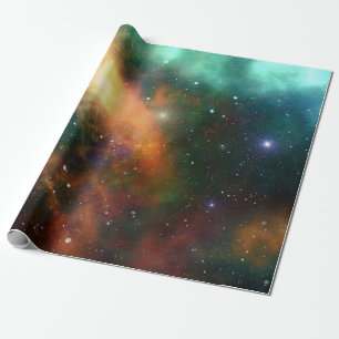 De unverse Rand van de Starry Sky Buiten Ruimte sc Cadeaupapier