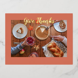 De Vacances En Aluminium Carte postale bon thanksgiving, Carte Thanksgiving