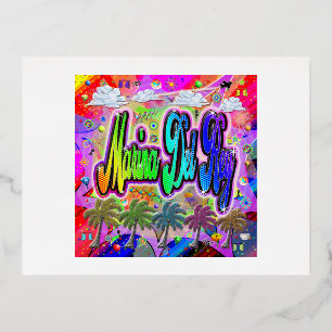 De Vacances En Aluminium Carte postale Express Marina Del Rey Vista