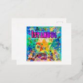 De Vacances En Aluminium Carte postale Heure Epoch Istanbul (Recto/Verso)