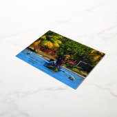 De Vacances En Aluminium Carte postale Madagascar (Rotation)