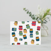 De Vacances En Aluminium Carte postale Poisson (Debout devant)