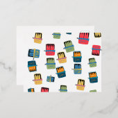 De Vacances En Aluminium Carte postale Poisson (Recto/Verso)