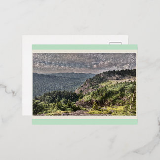 De Vacances En Aluminium Carte postale pour ami ou famille et personnalisab