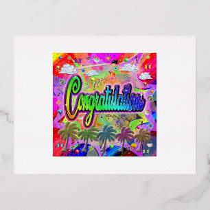 De Vacances En Aluminium Félicitations Carte Postale ~ Express Vista