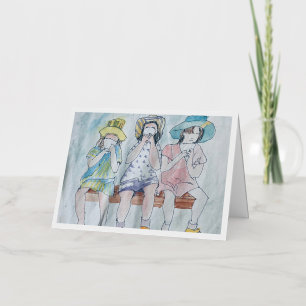 De Vacances Métallisée Carte Foil Parti Social Crème Glace