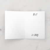 DE VACANCES MÉTALLISÉE CARTE MARIAGE (Couchage intérieur)