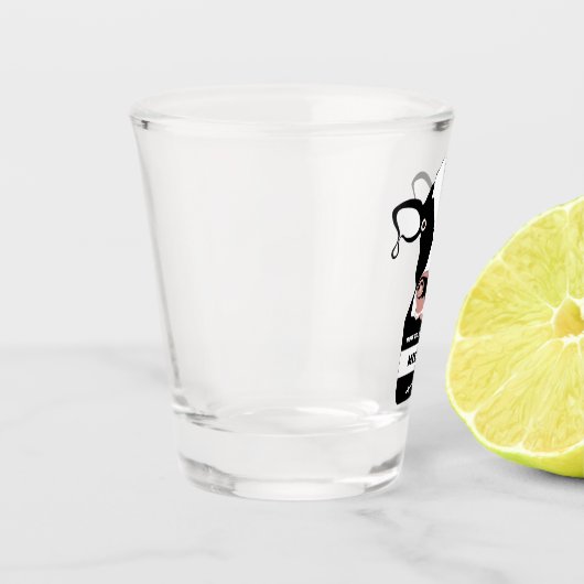 De Vache. Shot Glas (Links)