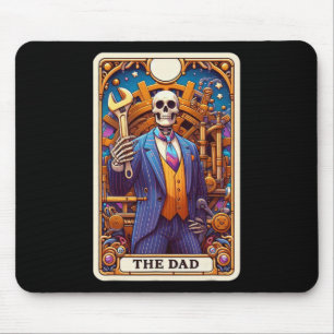 De Vader Tarotkaart Skelet Vaderdag Papa Opa Muismat