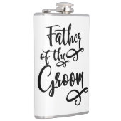 De vader van de bruidegom heupfles (Rechts)