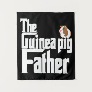 De vader van de cavia Pig Wandkleed