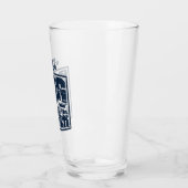 De vader van de hond droeg grafisch glas (Links)