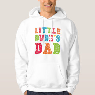 De vader van Little Man Hoodie