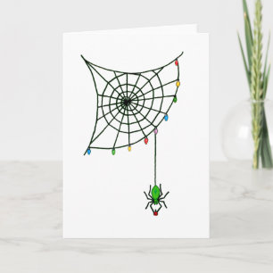 De Vakantie van de Gothic van de Lichten van het Feestdagen Kaart