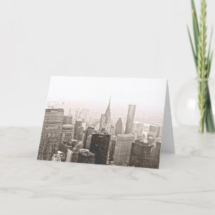 De Vakantie van de Stad van New York Feestdagen Kaart
