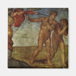 De val en verdrijving van Michelangelo, Tuin van E Magneet