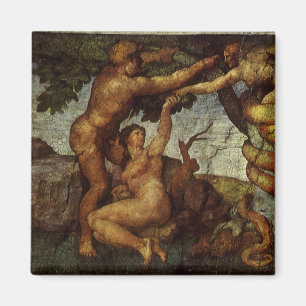 De val en verdrijving van Michelangelo, Tuin van E Magneet