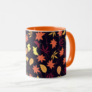 De val van de herfst - mooie Seizoen - Mok