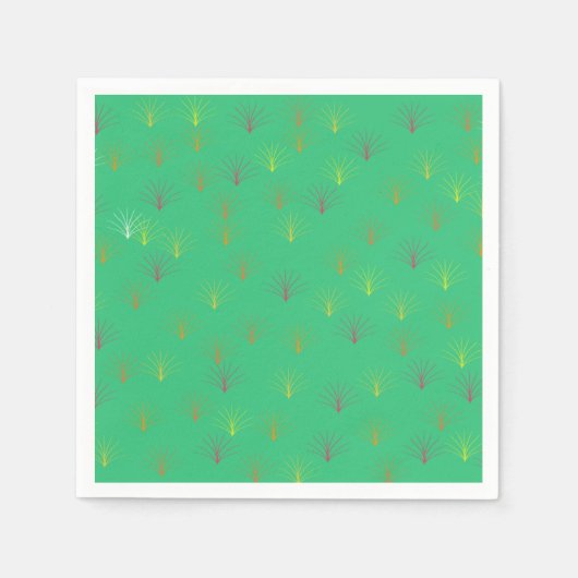 De val van de herfst servet (Voorkant)